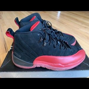 SOLD-Used Jordan 12 Retro-Flu Game (2009)-Size 10.5